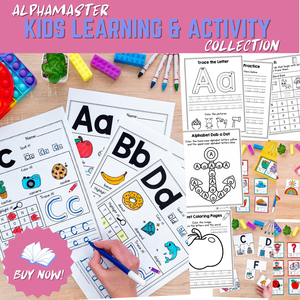 Alpha Master Kids Learning & Activity Collection