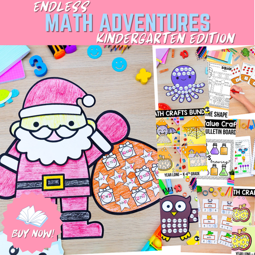 Endless Math Adventures - Kindergarten Edition