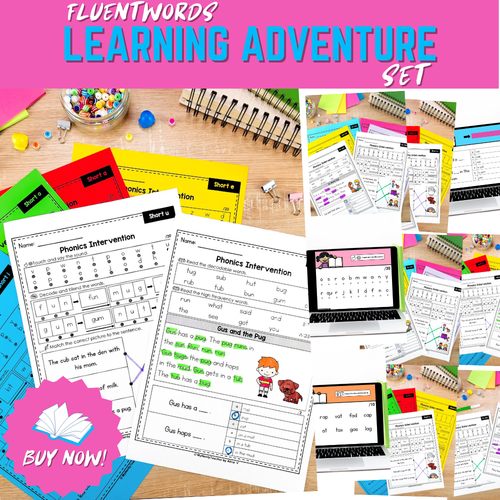 Fluent Word Learning Adventure Set