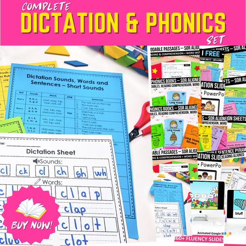 Complete Dictation And Phonics Set